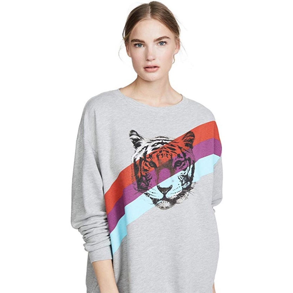 Wildfox Tiger stripes sweater